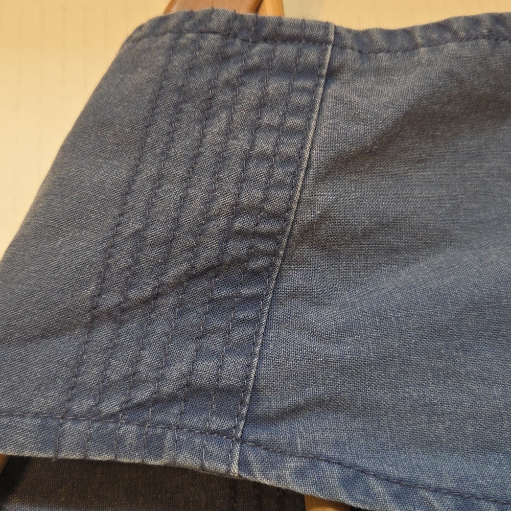 TravelSmith Utility Vest Blue Pockets Fishing Hiking Women's LGE Hong Kong - Picture 8 of 14